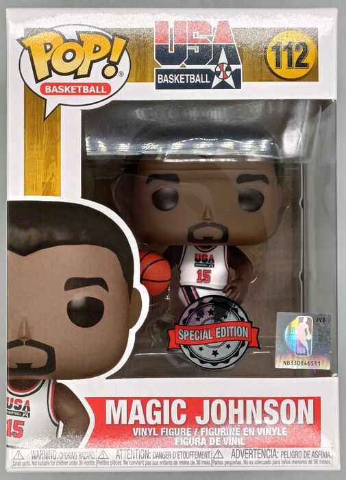 #112 Magic Johnson (USA) - NBA Funko POP