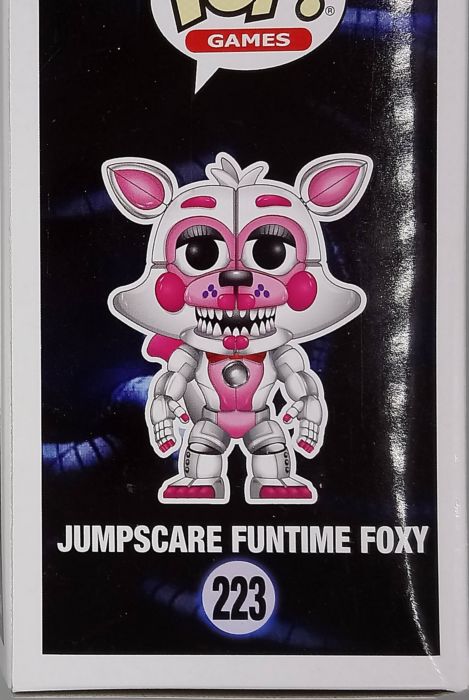 223 Jumpscare Funtime Foxy - Five Nights At Freddys FNAF Sister Location - Box Damaged Funko POP