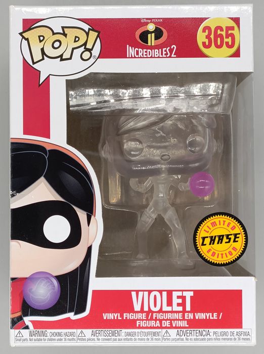 #365 Violet (Invisible) Chase - Disney Incredibles 2 Box Damaged Funko POP