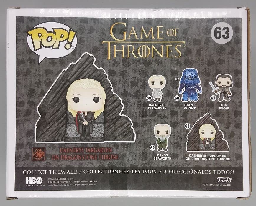63 Daenerys Targaryen Deluxe Game of Thrones - Funko POP - Box Damaged