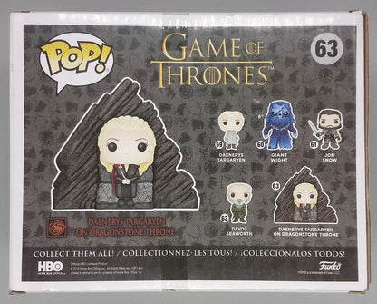 63 Daenerys Targaryen Deluxe Game of Thrones - Funko POP - Box Damaged