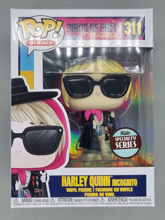 311 Harley Quinn (Incognito) DC Birds Of Prey Funko POP