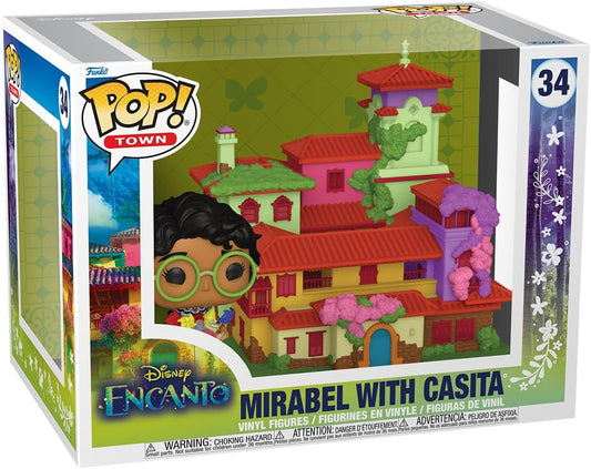34 Mirabel with Casita - Town - Disney Encanto Funko POP - Brand New