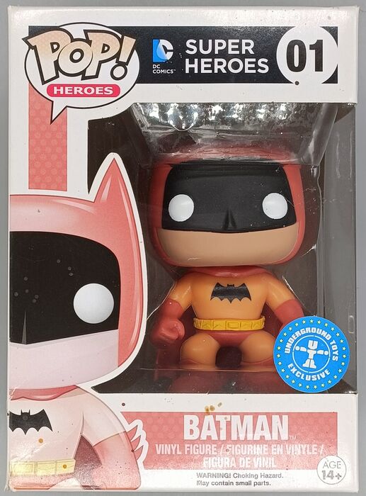 #01 Batman (Rainbow- Orange) - DC - Box Damaged Funko POP