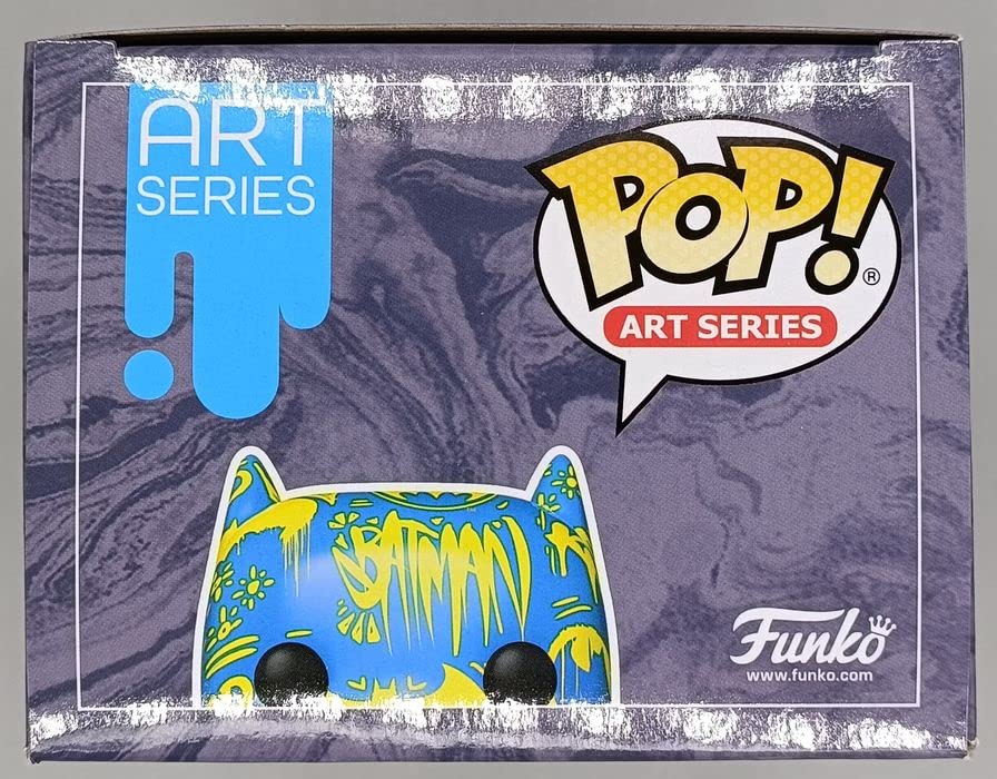 02 Batman (Blue/Yellow) - DC Art Series - Funko POP