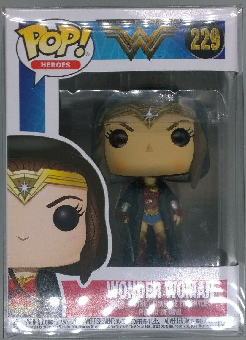 #229 Wonder Woman (Cloaked) - DC Wonder Woman Funko POP