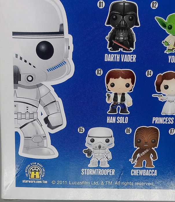 #05 Stormtrooper - Star Wars - Box Damaged Funko POP