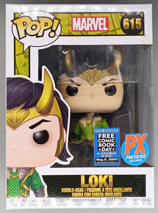 615 Loki (w/ Mjölnir) - Marvel Funko POP