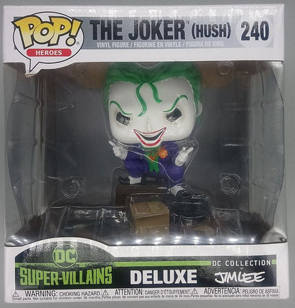 #240 The Joker (Hush) - Deluxe - DC Collection - Box Damaged Funko POP