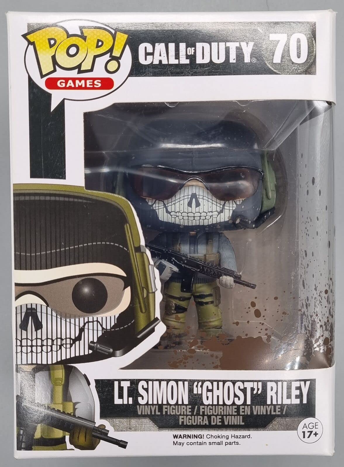 70 Lt. Simon Ghost Riley (Muddy) - Call of Duty Funko POP