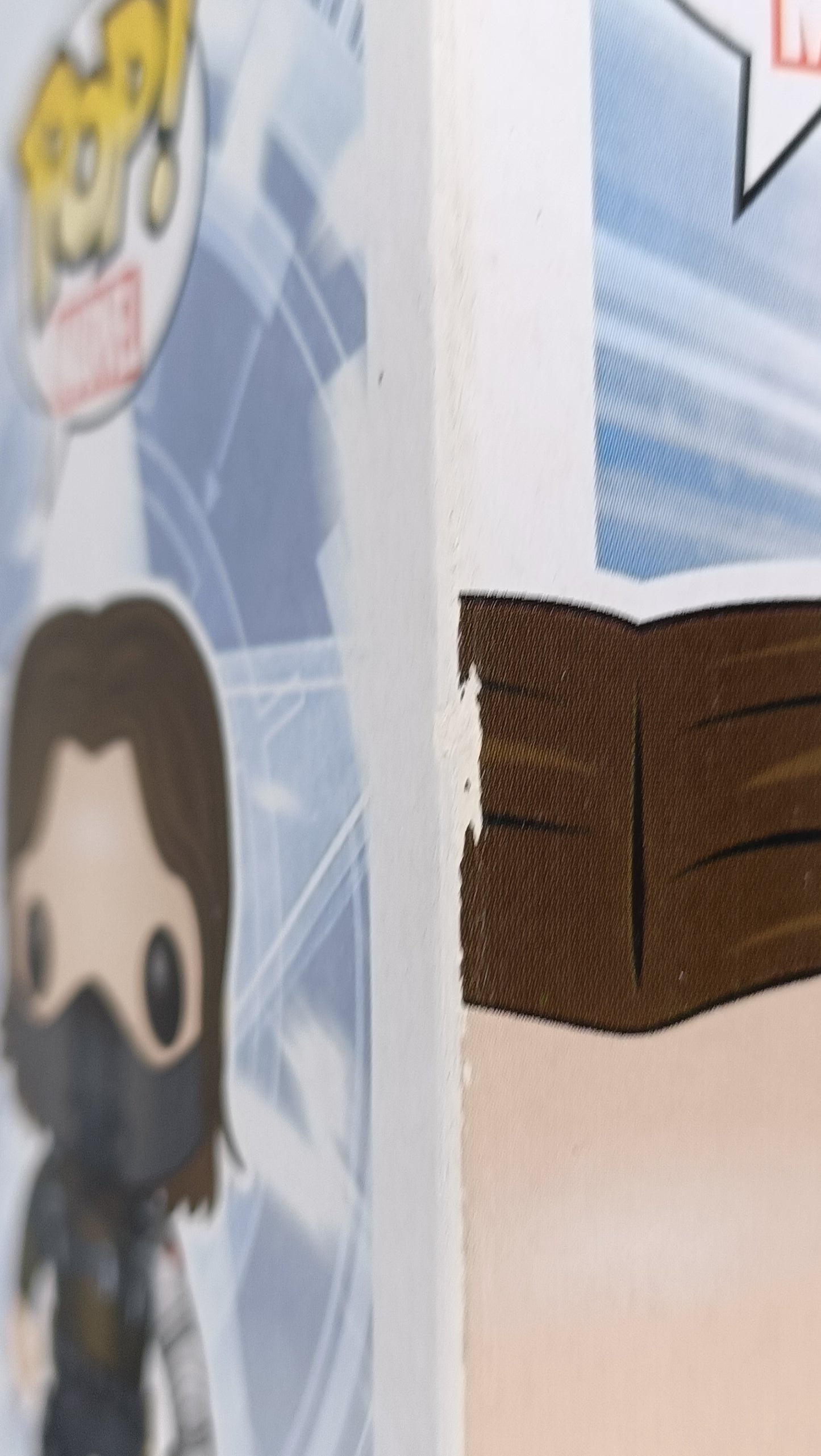 #43 Winter Soldier (Unmasked) Marvel Captain America Box Damaged Funko POP