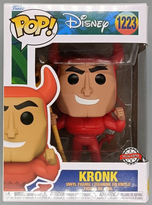 #1223 Kronk (Devil) Disney The Emperor's New Groove - Box Damaged Funko POP