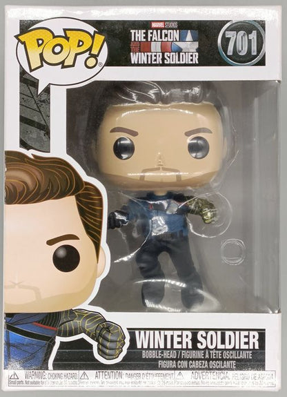 701 Winter Soldier Marvel The Falcon and The Winter Soldier Box Damaged Funko POP