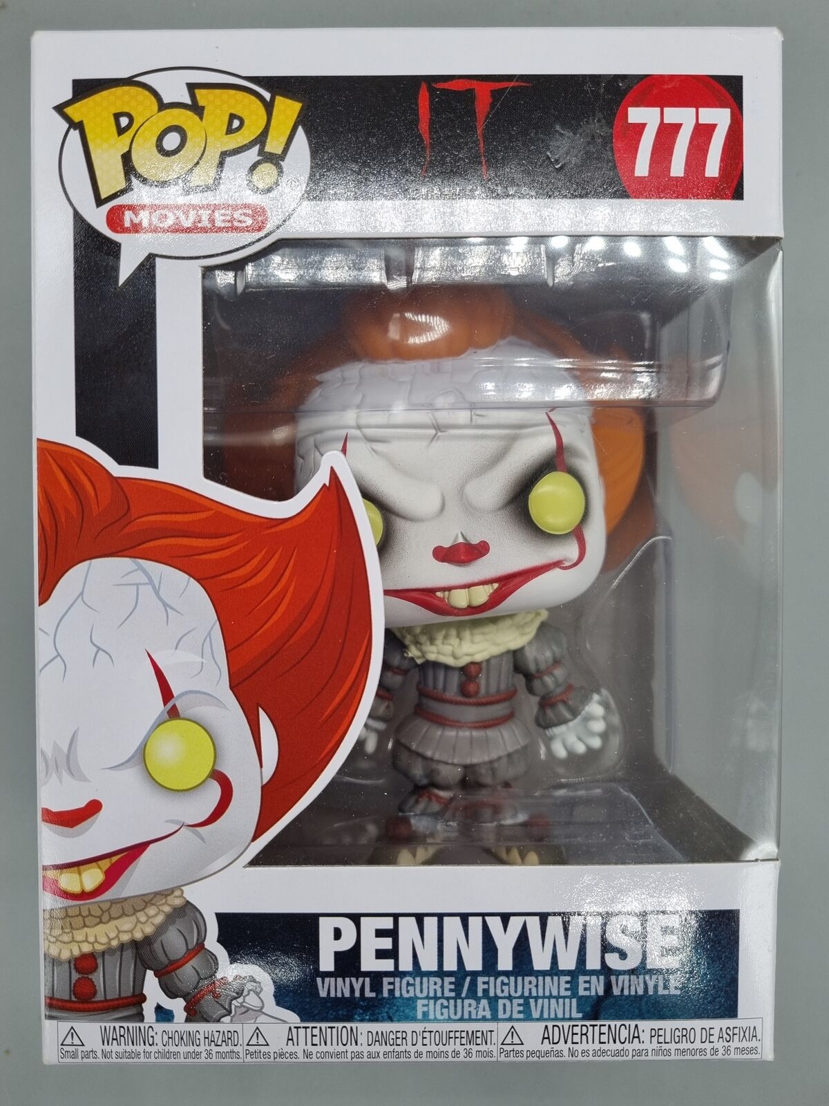 #777 Pennywise (w/ Open Arms) - Horror - IT 2 Funko POP