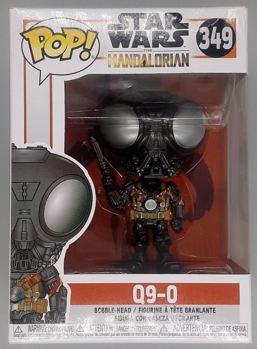 349 Q9-0 - Star Wars The Mandalorian Funko POP - Box Damaged