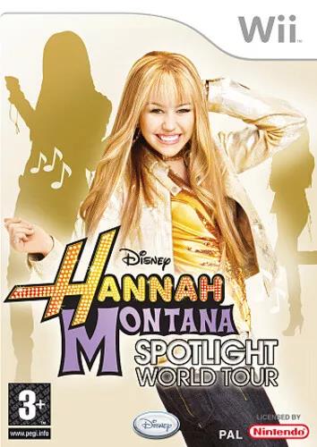 Hannah Montana: Spotlight World Tour for Nintendo Wii [Disc Only - No Box or Instructions]