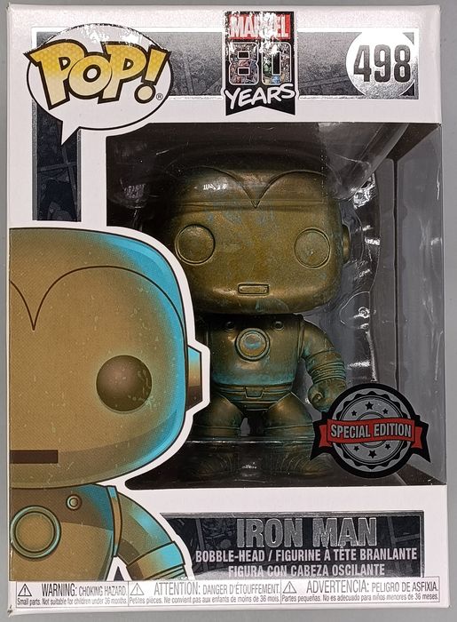 #498 Iron Man (Patina) - Marvel 80 Years Funko POP