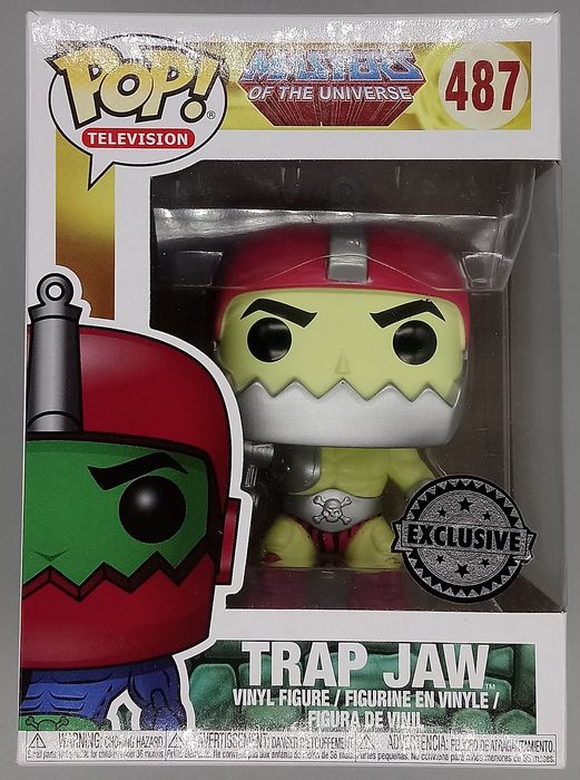 #487 Trap Jaw (Comic) - Masters of the Universe - Box Damaged Funko POP