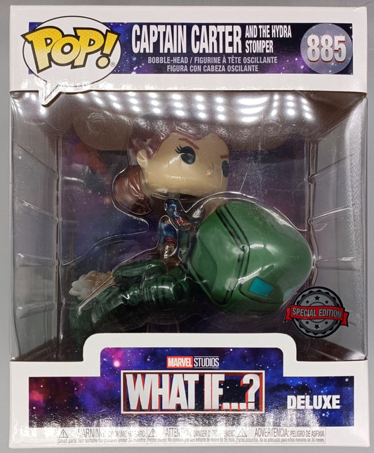 #885 Captain Carter & Hydra Stomper Deluxe Marvel What If..? Funko POP