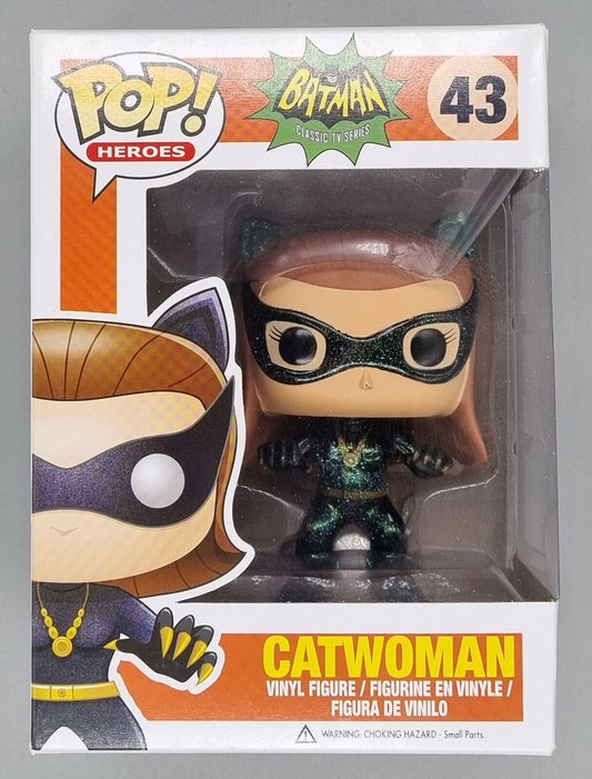 #43 Catwoman - Glitter - DC - Batman Classic TV Series Funko POP