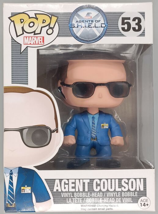 53 Agent Coulson - Marvel: Agents of S.H.I.E.L.D. Box Damaged Funko POP