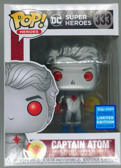 333 Captain Atom - DC Super Heroes - 2020 Con Funko POP