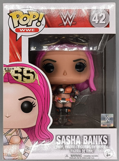 42 Sasha Banks - WWE - Funko POP - Box Damaged