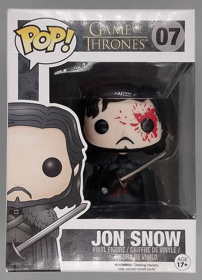 07 Jon Snow (Bloody) - Game of Thrones - Funko POP - Box Damaged