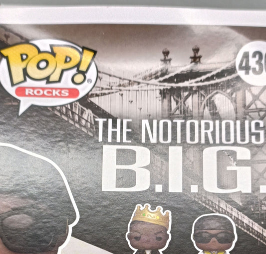 436 Notorious B.I.G - Beat The Summer Jam 95 - Box Damaged Funko POP