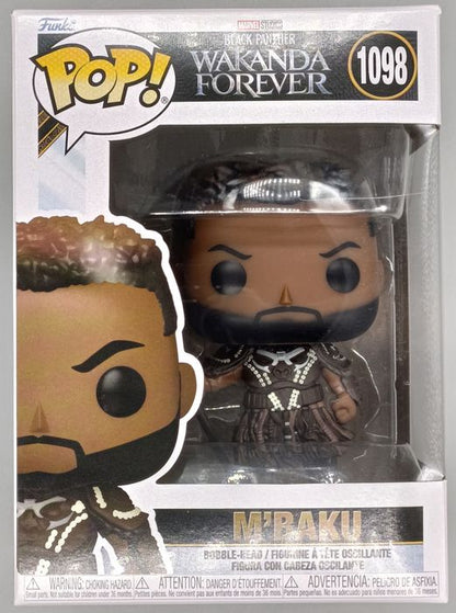 #1098 M'Baku - Black Panther: Wakanda Forever - Box Damaged Funko POP