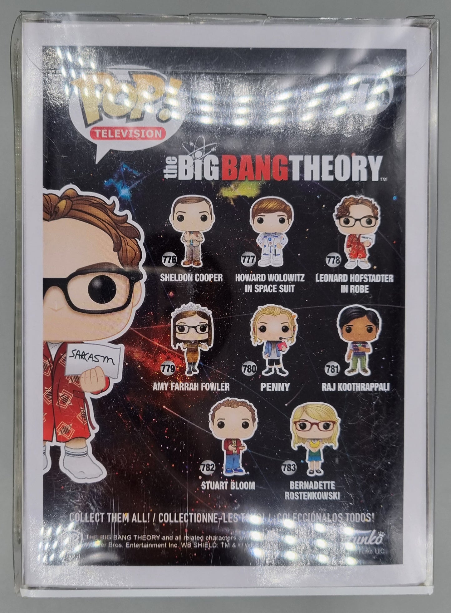 778 Leonard Hofstadter (in Robe) - Big Bang Theory Funko POP - Brand New