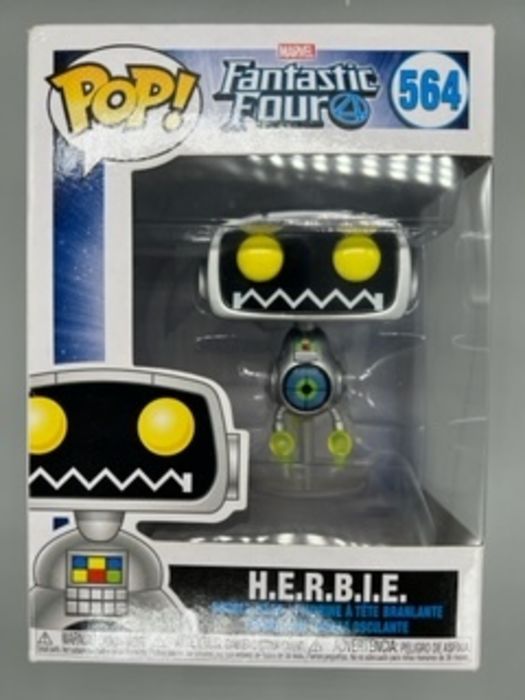 #564 H.E.R.B.I.E. - Marvel Fantastic Four - Box Damaged Funko POP