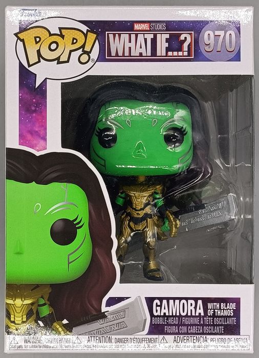 #970 Gamora (with Blade of Thanos) Marvel What if.. - Box Damaged Funko POP