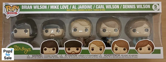 5 Pack The Beach Boys - Rocks Brand New Funko POP
