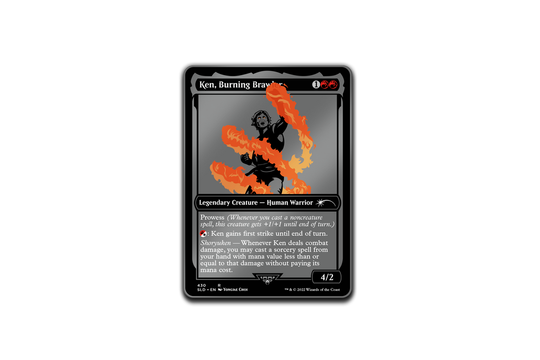 Pinfinity AR Pin: Limited Edition Pin Set - Magic the Gathering Secret Lair x Street Fighter PMTGSLSET002 Pin