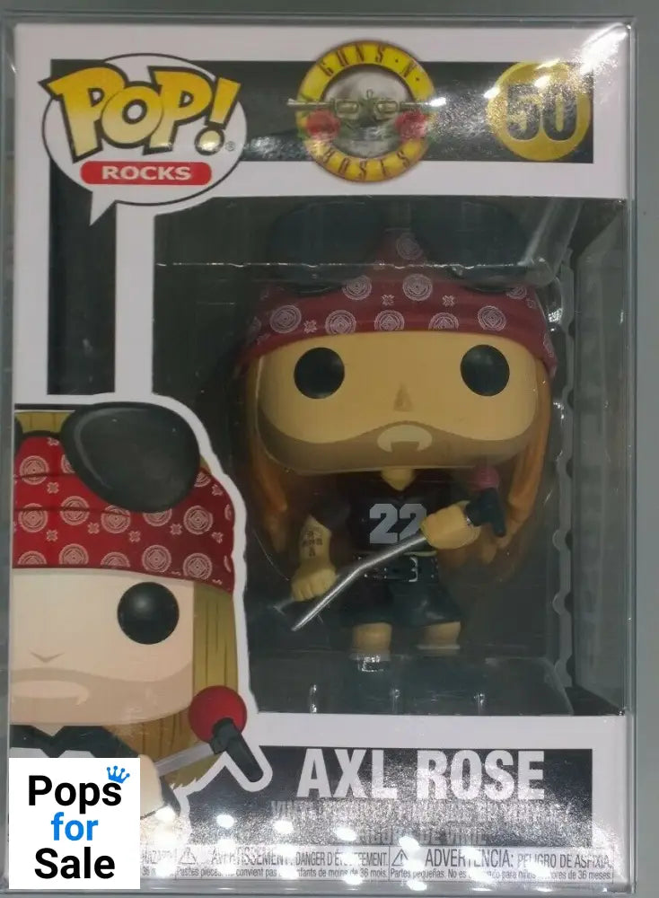 #50 Axl Rose - Guns n Roses - Music Funko POP