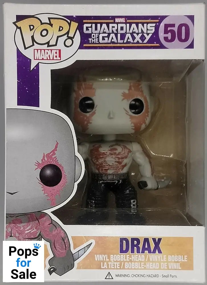 #50 Drax - Marvel Guardians of the Galaxy - Box Damaged Funko POP