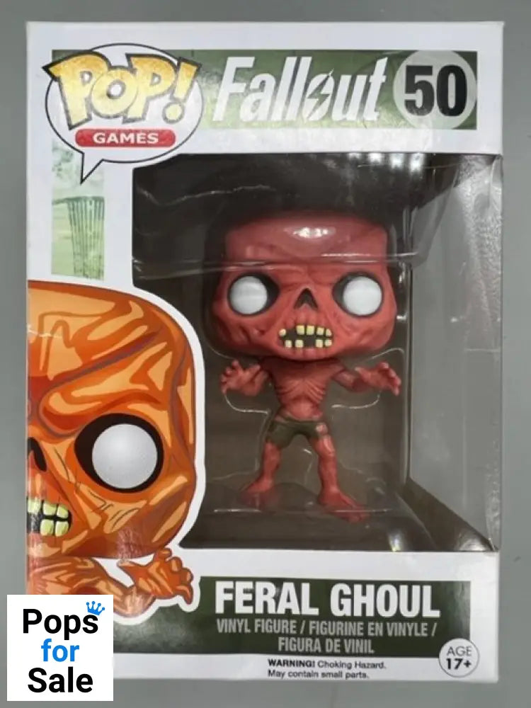 50 Feral Ghoul - Fallout - Funko POP - Box Damaged