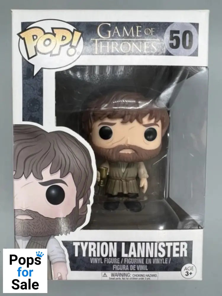 #50 Tyrion Lannister (Essos) - Game of Thrones - Box Damaged Funko POP