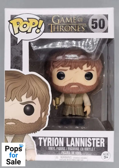 #50 Tyrion Lannister (Essos) - Game of Thrones - Box Damaged Funko POP