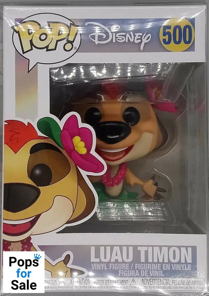 500 Luau Timon - Disney Lion King Funko POP