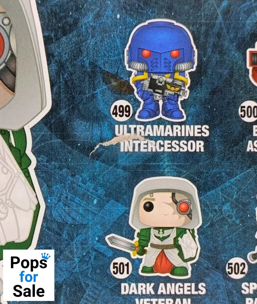 501 Dark Angels Veteran - Warhammer 40000 - Funko POP - Box Damaged