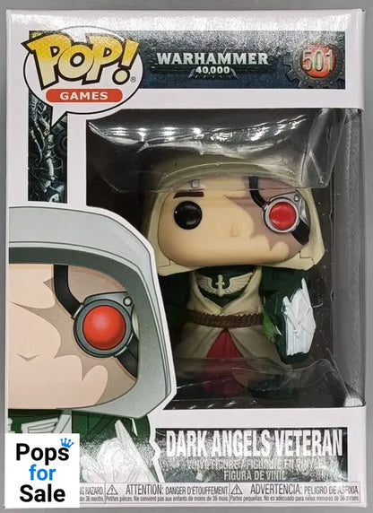501 Dark Angels Veteran - Warhammer 40000 - Funko POP - Box Damaged