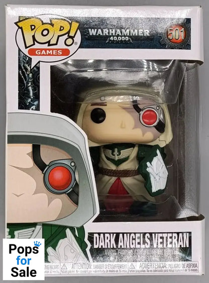 501 Dark Angels Veteran - Warhammer 40000 - Funko POP - Box Damaged