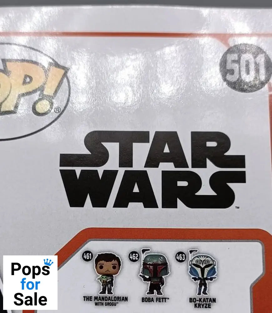 501 Luke Skywalker (Hooded) Glow Star Wars - Box Damaged Funko POP