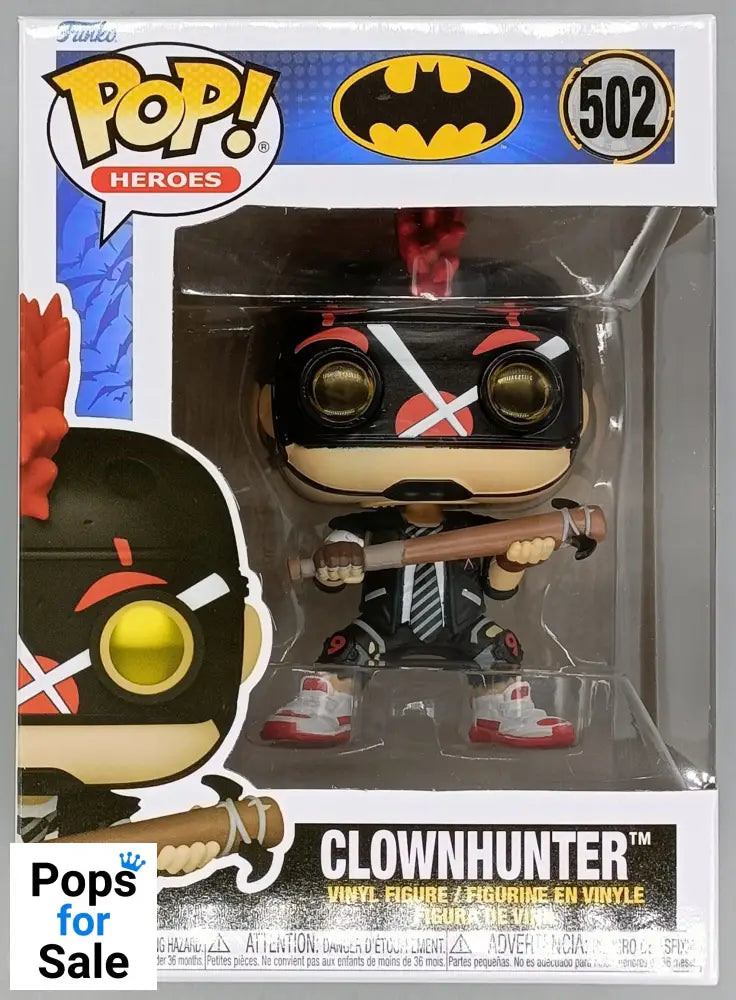 502 Clownhunter - DC Batman War Zone Funko POP - Brand New