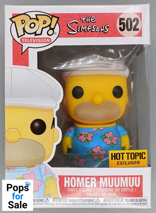 #502 Homer Muumuu - The Simpsons - Special Edition - Box Damaged Funko POP