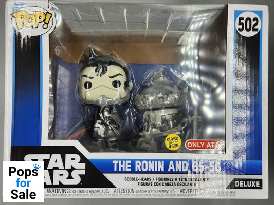 #502 The Ronin and B556 Deluxe - Star Wars Visions - Box Damaged Funko POP