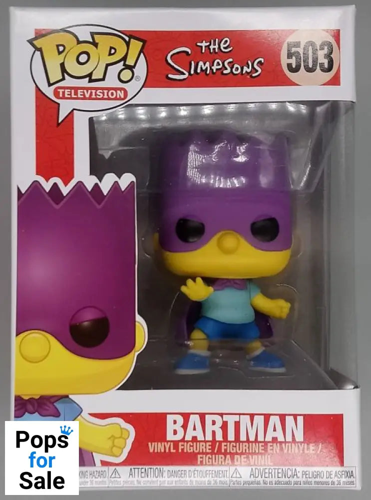 503 Bartman - The Simpsons - Box Damaged Funko POP