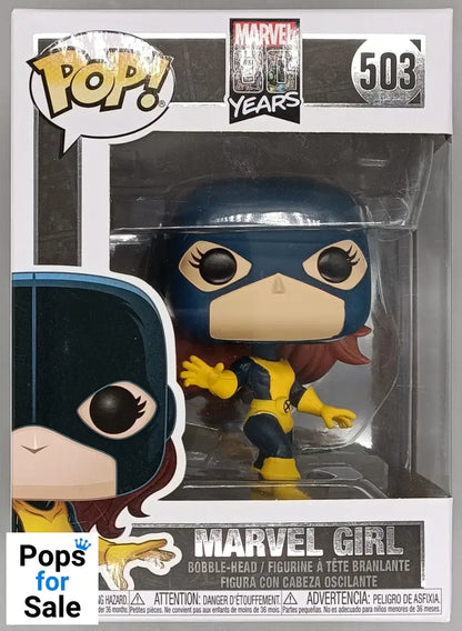 503 Marvel Girl (First Appearance) - Marvel 80 Years Funko POP - Box Damaged